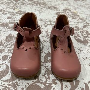 Dalia Children Leather Shoes Rosewood
